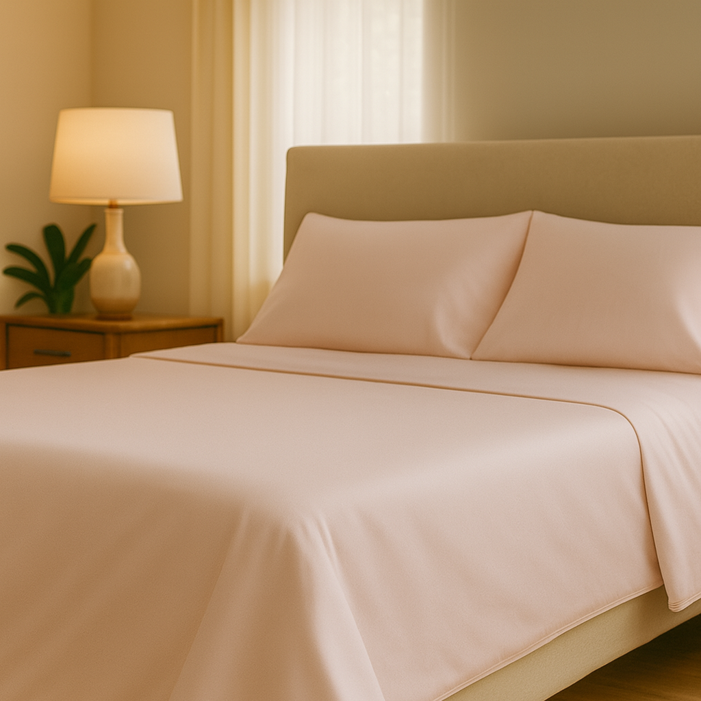 100% Bamboo Viscose Sheet Set (4 Pieces) – Silky Soft, Cooling & Hypoallergenic | Queen, King, Cal King