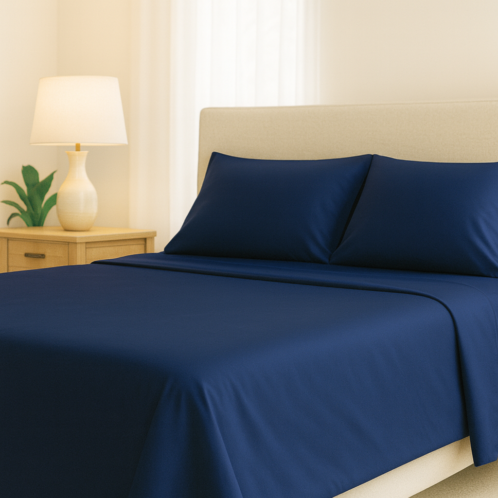 100% Bamboo Viscose Sheet Set (4 Pieces) – Silky Soft, Cooling & Hypoallergenic | Queen, King, Cal King