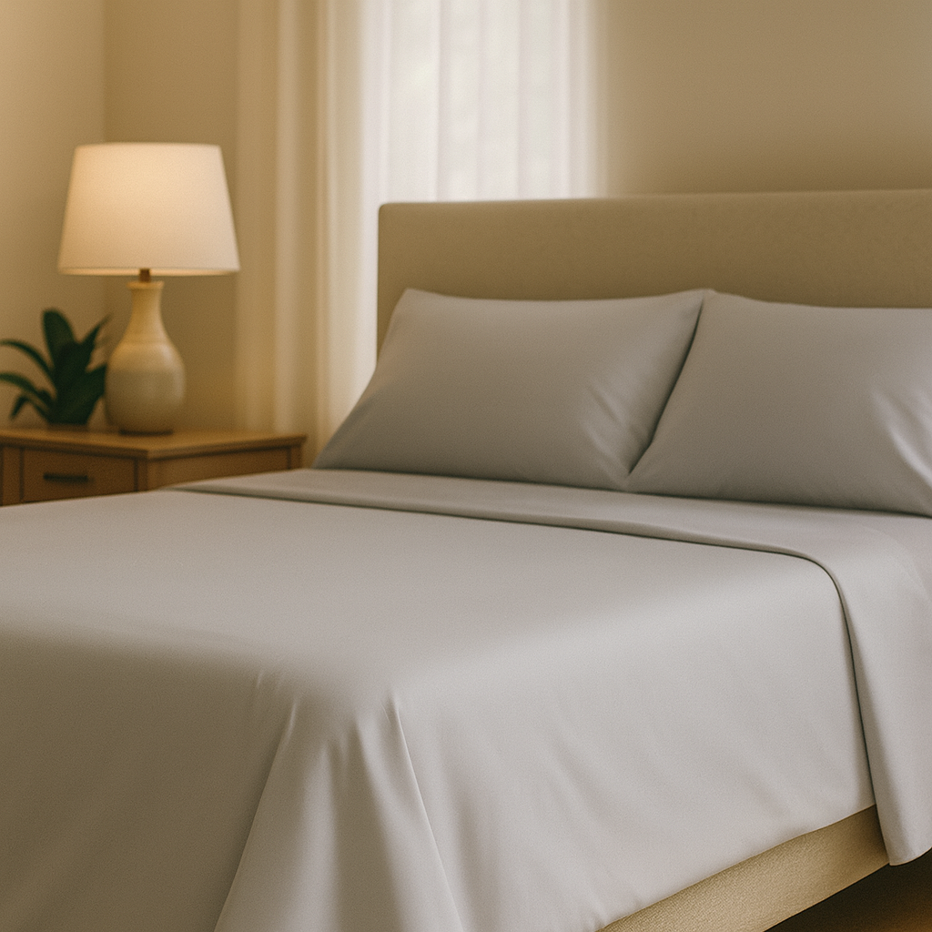 100% Bamboo Viscose Sheet Set (4 Pieces) – Silky Soft, Cooling & Hypoallergenic | Queen, King, Cal King