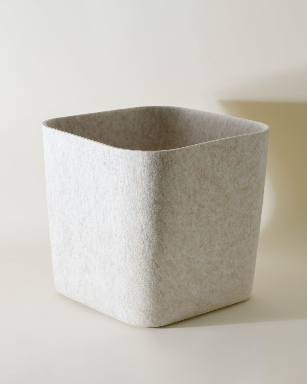 Sculpted Storage Bin (Original) – Modern Home Organizer for Any Room | Carbon & Stone