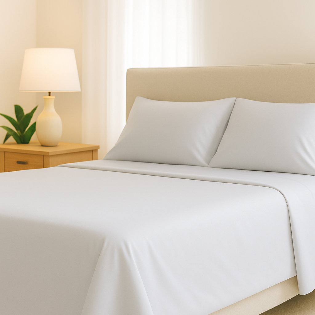 100% Bamboo Viscose Sheet Set (4 Pieces) – Silky Soft, Cooling & Hypoallergenic | Queen, King, Cal King