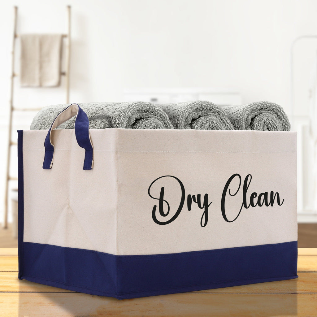 Canvas Storage Tote Bag – Nursery, Toy & Mudroom Organizer | S, M, L & Bundle