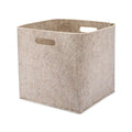 Felt Storage Cubes for Nursery, Playroom & Home – 11" & 13" | Oatmeal, Gray, White